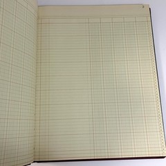 Vintage National Brand Ledger Journal Book Hard Cover 152 Pages Unused