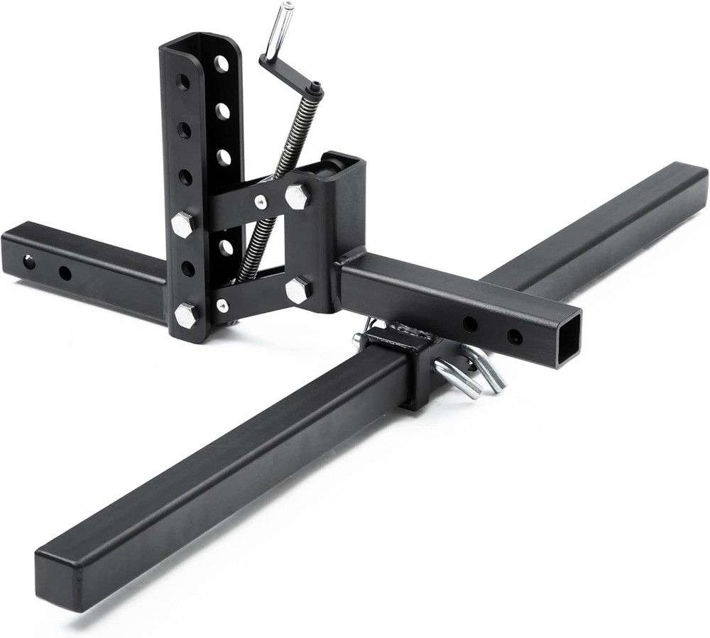 GARVEE ATV UTV Implement Lift 50″ Steel Manual Handle 2″ Receiver Farm Tool