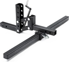 GARVEE ATV UTV Implement Lift 50″ Steel Manual Handle 2″ Receiver Farm Tool