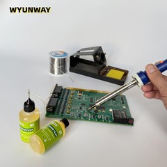 Liquid Soldering Flux for Electronics, No Clean Rosin Flux, Dropper Squeeze Bott