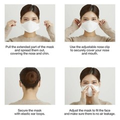 Bulk Lot 30PC Unisex Adult Disposable Covering Cup Mask – Made In Korea