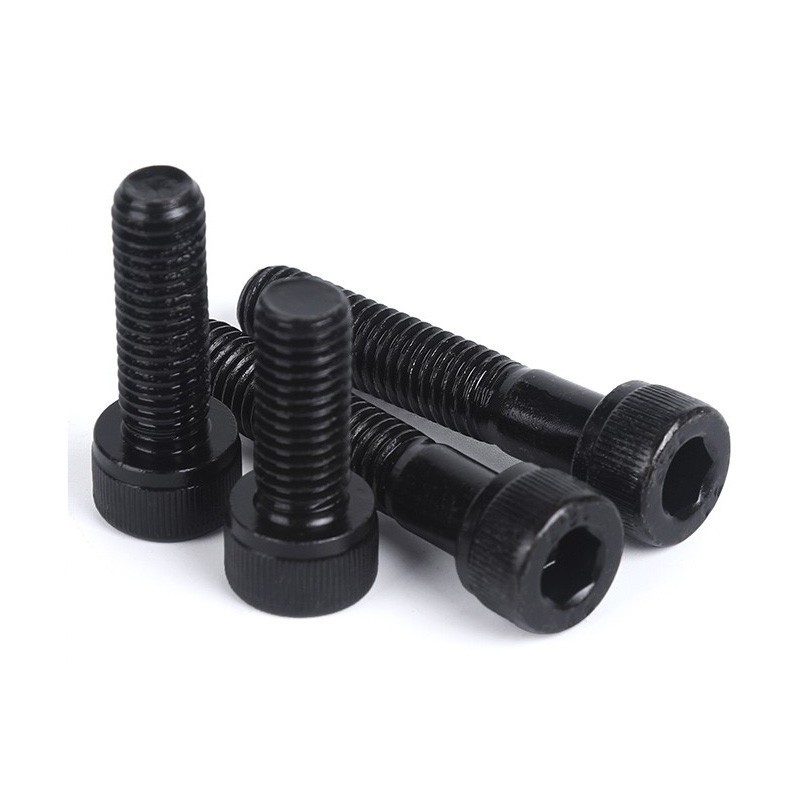 Black 12.9 Steel Hex Socket Bolts Cap Head Screws 10# 1/4 5/16 3/8 7/16 1/2 5/8