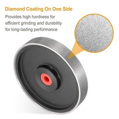 Diamond Lapidary Wheel 6 Inch x 1 Inch with 1″ Arbor Hole 180 Grit Wheels
