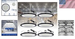 6 Pack 200W UFO LED High Bay Light – 21000 Lumens for Indoor/Outdoor Use