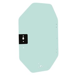 Door Glass fits Gehl Skidsteer Skid Loader R220 V400 R190 V270 GEN2 R260 #244242
