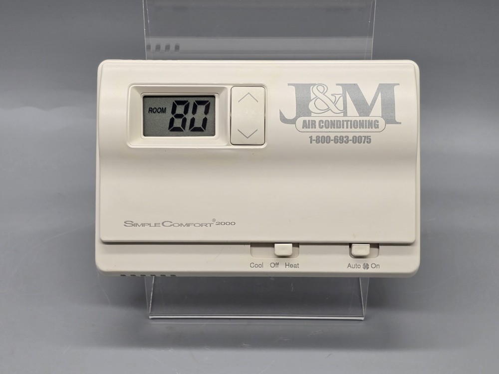 Simple Comfort 2000 Controls Heat/Cool Non-Programmable Thermostat