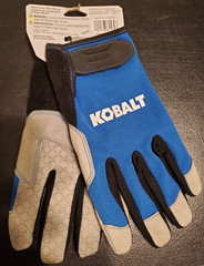Kobalt Abrasion Resistant Utility Gloves 1 Pair – Sizes LARGE & XL Available