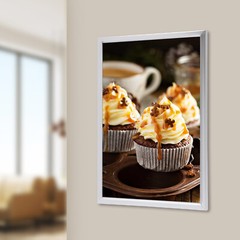 24″x36″ Backlit LED Poster Frame Art Picture Light Box Advertising Display Frame