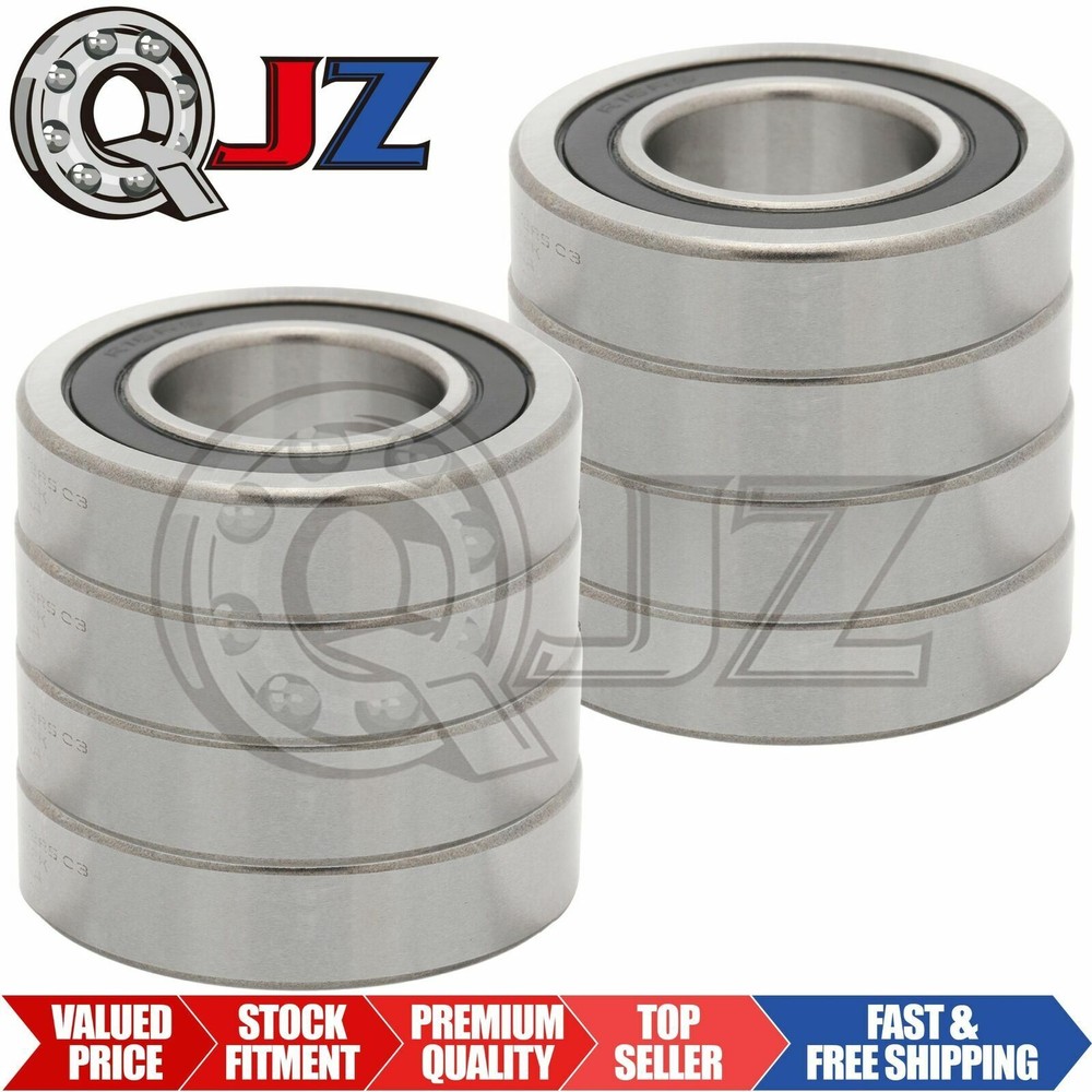 [Qty.8] New R16-2RS Deep Groove Radial Ball Bearing [25.4mm x 50.8mm x 12.7mm]