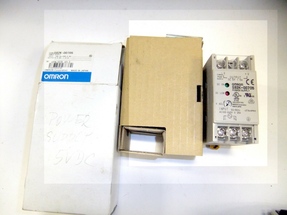 Omron Switching Power Supply S82K-00705K
