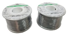 1lb AIM 13368 Wire Solder .015″ 0.38mm Diameter No Clean 2% Glow Core Flux NEW