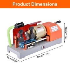 Multifunctional Key Cutting Duplicate Equipments, KeyCopy Machines for Hardware