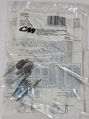(3) Columbus McKinnon CM 4X1304 Hook Safety Latch Kit Size 4 Rigging Replacement