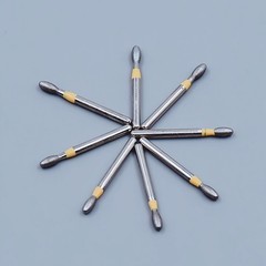 Dental Diamond Burs Egg Football Diamond Bur FG Extra Fine High Speed 379-023XF