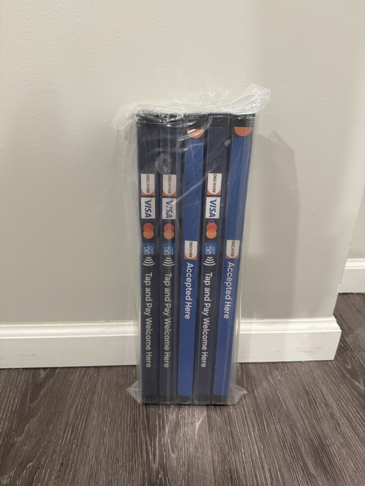 Pack of 10 Grocery Checkout Lane Dividers 16″L x 1″D 1 3 or 4 logos. NEW