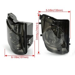 Hecasa Fog Light Compatible 2006-2010 Lexus Is250/ Is350 Replacement For