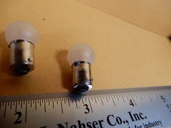 Hosobuchi 4-6V 1.2A Frosted Lens Lamp Bulbs Possibly OP2101 Hardness Tester? (4)