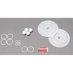 Dayton 6Py74 Fluid End Repair Kit, Ptfe Ball
