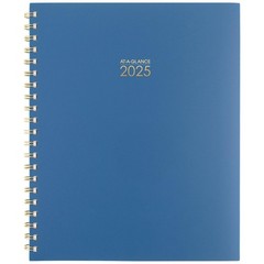 2025 Planner, Weekly & Monthly, 8-1/2 x 11, Large, Harmony, Denim (1099-905-20-2
