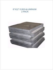 (2 pcs) .060 Aluminum Sheet Metal Plate. 6″ X 12″ – 1/16 BEST PRICE ON EBAY!!