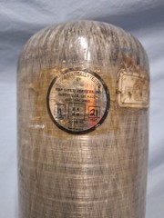 MSA 45 Min 4500psi Carbon SCBA Tank 12/08 with Valid Hydro!
