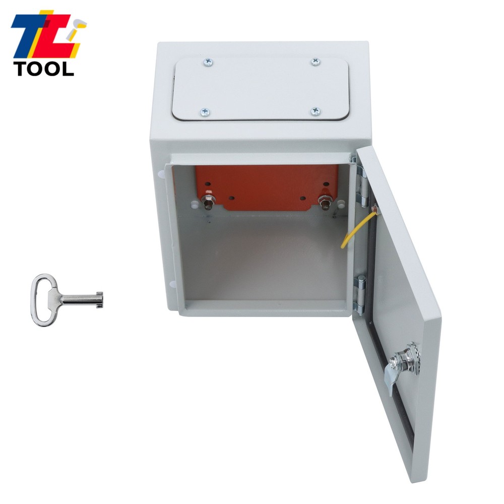 Electrical Enclosure Box IP65 Waterproof NEMA 4X 10″ x 8″ x 6” Carbon Steel