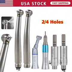 Estilo NSK Dental 4/2 Agujero Alta y Baja Velocidad / Kit Pieza de Mano Turbina