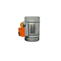 SD 6″ Belimo 3 wire Motorized 24v round zone control damper