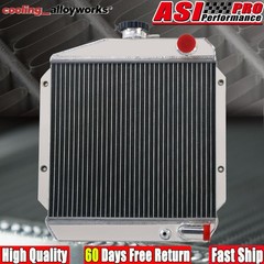 Fit Yanmar Diesel 3TNE74 119621-44500 Aluminum Tractor Radiator 3 Row ASI