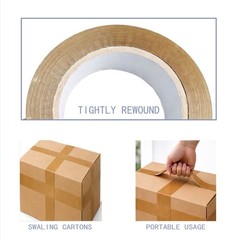 2 Mils Packing Shipping Tape 1.88“ x 110 Yards Carton Sealing tan Packing Tape