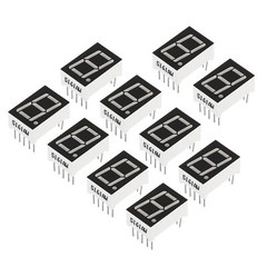 20Pcs Common Cathode 7Segment 10Pin 1Bit 3.3V 0.56″ LED Display White