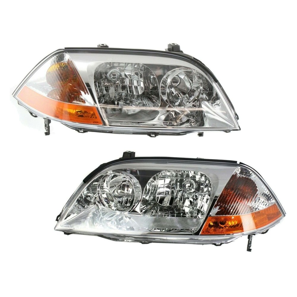 Headlight Set for Acura MDX Base 01-03 Left Right 2pc AC2518103 AC2519103