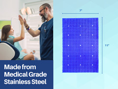 Silicone Mat 7X11 Inches Blue for Autoclave Sterilization Cassette Tray ARTMAN