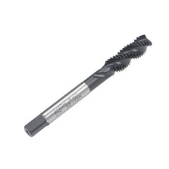 2pcs M8 x 1.25 Spiral Flute Tap Metric Machine Thread Tap HSS Nitriding Coated