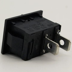 5Pcs/Lot Black Push Button Mini Switch 6A-10A 110V 250V KCD1 2Pin Snap