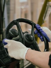 240 Pairs Blue Work Gloves HEAVY DUTY Palm coated Multi Purpose Gloves