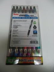 14 🔥Pentel EnerGel RTX Retractable Liquid Gel Pen 0.7mm Medium Assorted Colors