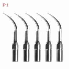 5pcs Dental Ultrasonic Scaler Tips Scaling Perio P1 Fit EMS Woodpecker Handpiece