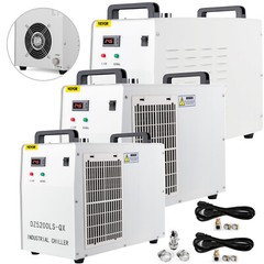 VEVOR Laser Industrial Water Chiller Tool CW5200/5000/3000 for Engraver Cutter