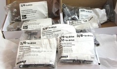 Kobalt 153-Pc Specialty Socket Set Metric/SAE Hex/Square/Torx Lifetime Warranty