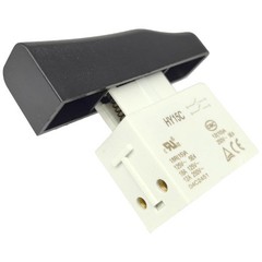 HY15C Lock On Push Button Switch Screw Terminals 18A 125V 12A 250V Bauer Rotary