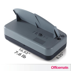 Electric 2-3 Hole Punch, Adjustable Desktop Eco-Punch, 30-Sheet Capacity, Built-