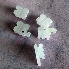 Dental Orthodontic Ceramic Bracket Roth/MBT/Edgewise 022 345 with Hooks 5X5