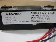 Assa Abloy 5000C-12/24D-630 Electric Door Strike 12-24VDC Low Profile Door Lock