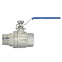 US STOCK 1 inch 1″ NPT thread MALE to Female Full Port Ball Valve Stainless 304