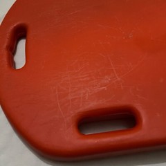Hudson 1178 Red Lifesaver Rectangular CPR Board