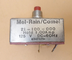 MEL-RAIN CORP CIRCUIT BREAKER 1.0A AMP NOS (Qty 5)