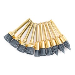 Dental Prophy Polishing Brush Flat/Sharp/Bowl Shape RA Silicon Carbide Brushes