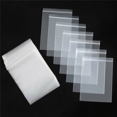 Clear Reclosable Plastic 4-Mil Ziplock Bags Poly Jewelry Zipper Baggies (6″x9″)
