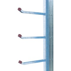 West 56in. Wall Mount Storage Rack, Model# 1234